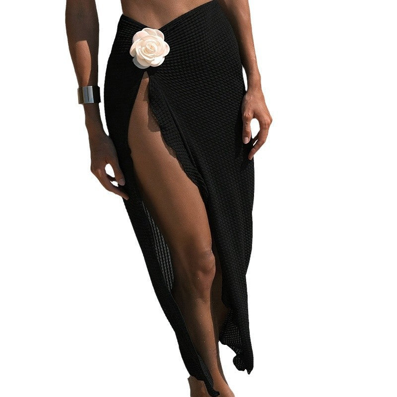 Women's wrap skirt with ruffle details Mune Fashion