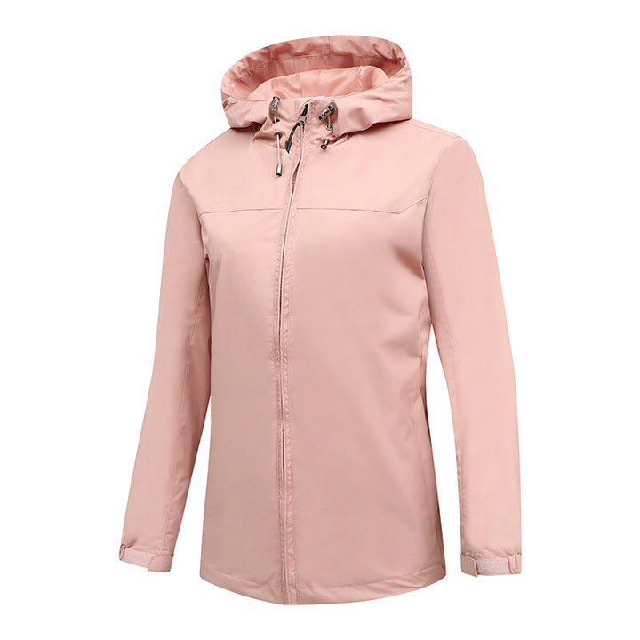 Men's ultralight packable rain jacket with adjustable hood and elastic cuffs Mune Fashion
