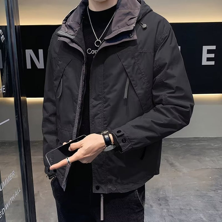 Men's Fashionable Outdoor Jacket with Practical Pockets Mune Fashion