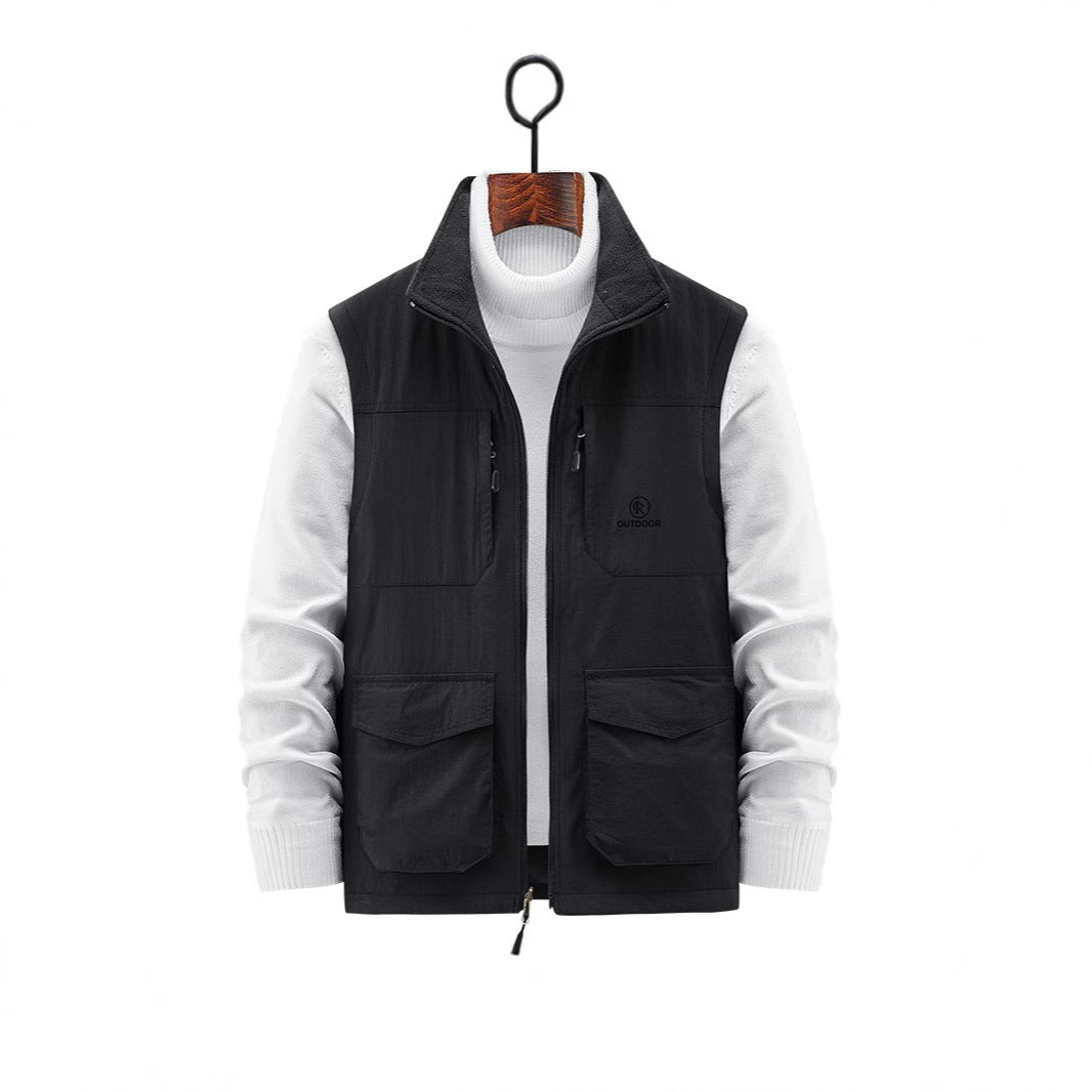Men's Robust Functional Vest with Many Pockets Mune Fashion