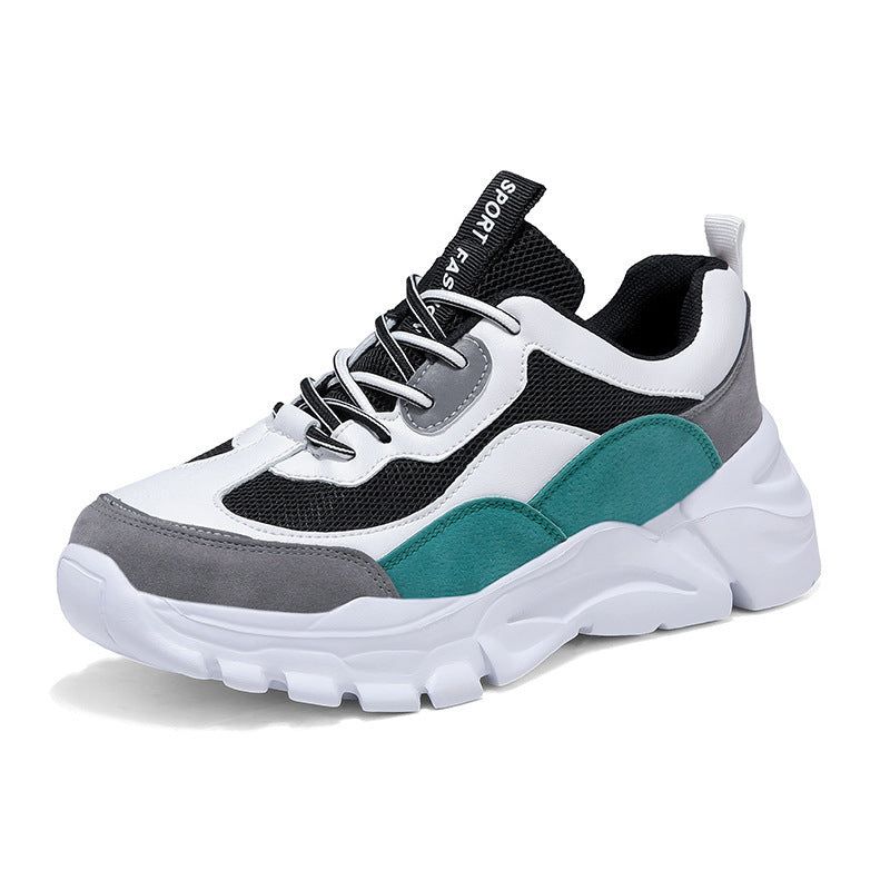Women's nan klobiger platform sports shoe with breathable mesh fabric and padded insole Mune Fashion