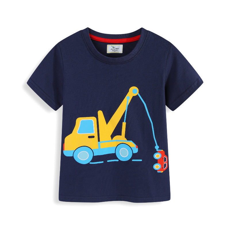 Boys T-Shirt with exciting crane design Mune Fashion