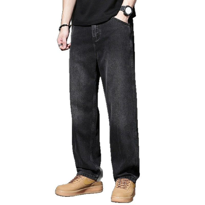 Men's Comfortable Wide-Leg Jeans Mune Fashion