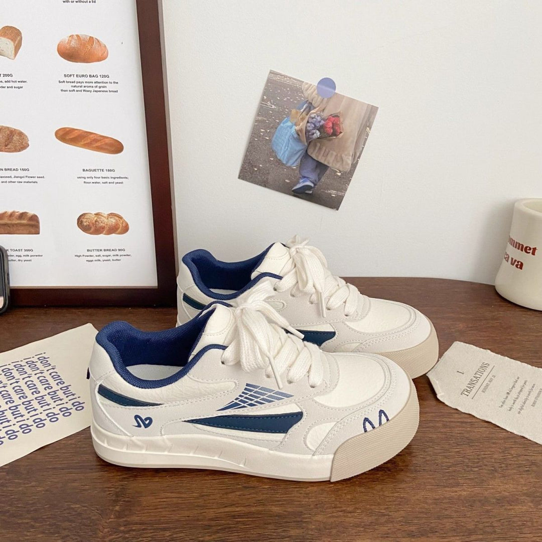 Women's Comfortable Sneakers with Creative Design and Breathable Surface Structure Mune Fashion