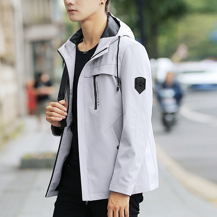 Men's Stylish Transition Jacket with Practical Hood Design Mune Fashion