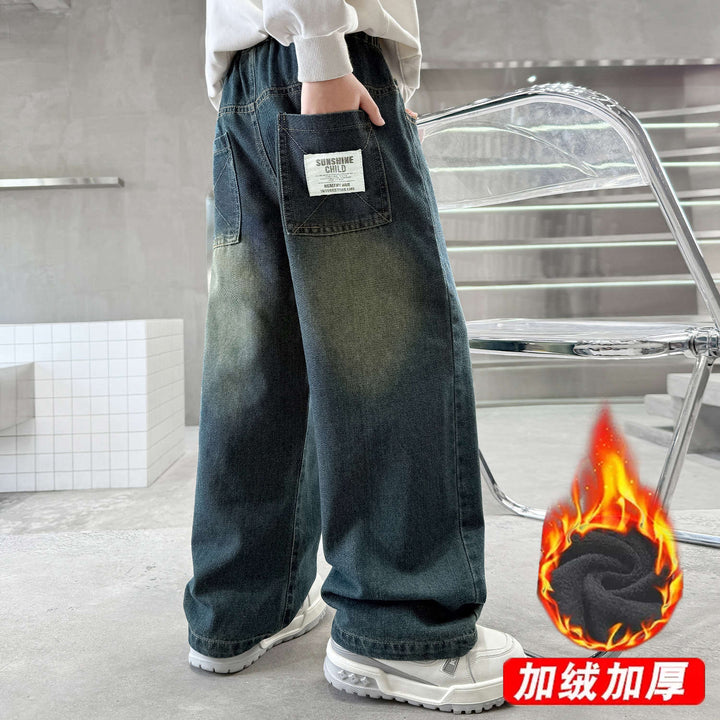 Women's loose jeans in urban style with practical pockets Mune Fashion