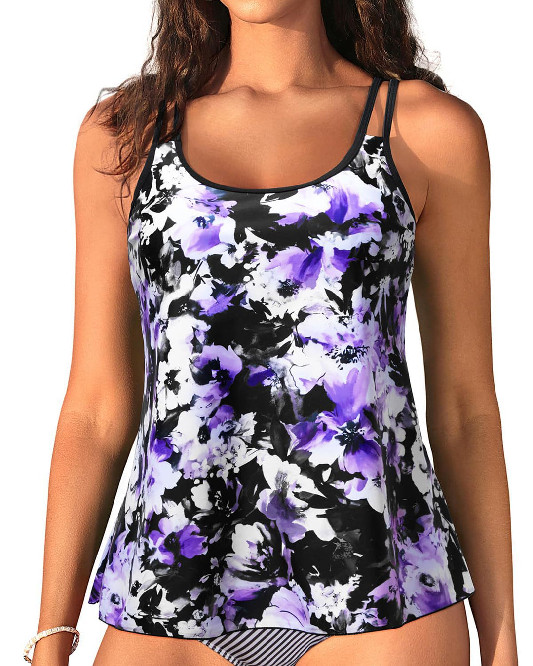 Women's sporty tank top with adjustable straps Mune Fashion