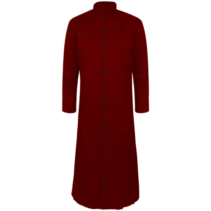 Ladies nan elegant maxicape coat with tiered shoulder capes and stand-up collar Mune Fashion