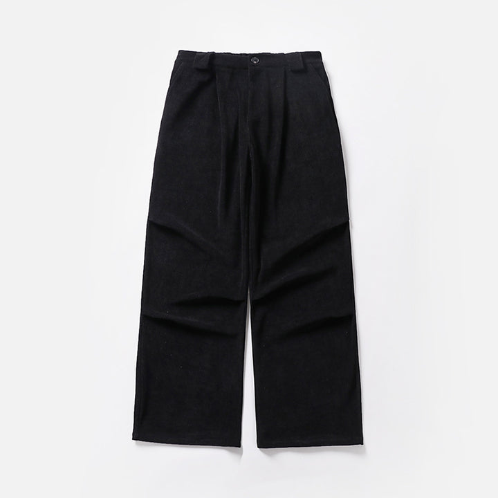Women pleated trousers with wide leg and high waist Mune Fashion