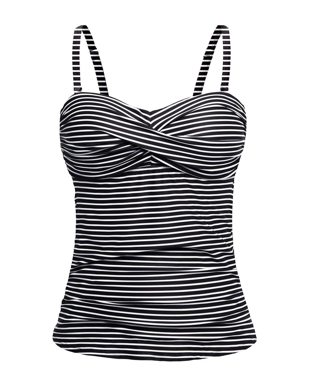 Ladies Tankini with sophisticated wrap design Mune Fashion