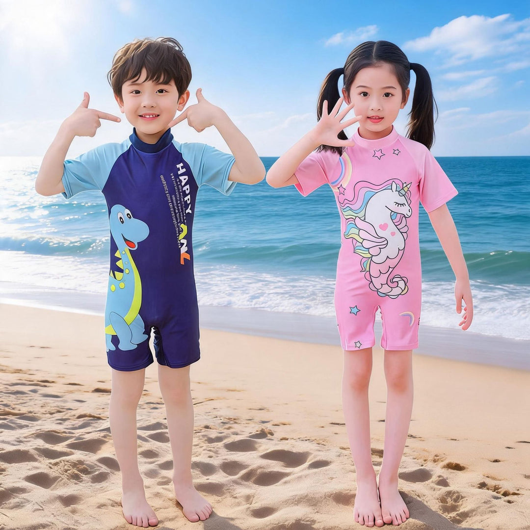 Boys UV Protection Swimsuit Mune Fashion