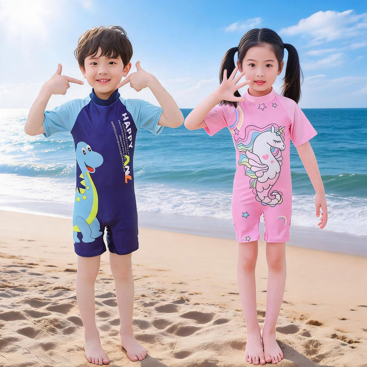 Boys UV Protection Swimsuit Mune Fashion