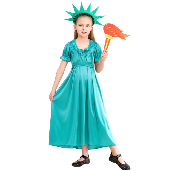 Girl Freedom Statue Costume Mune Fashion