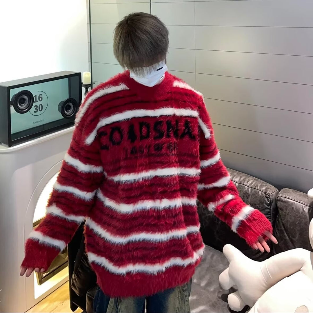 Unisex Stylish Chunky Knit Sweater Mune Fashion