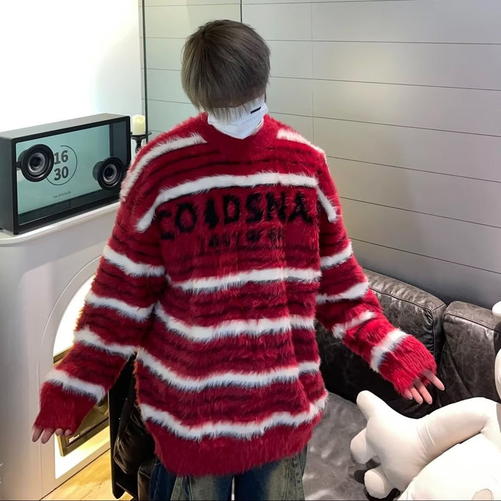 Unisex Stylish Chunky Knit Sweater Mune Fashion