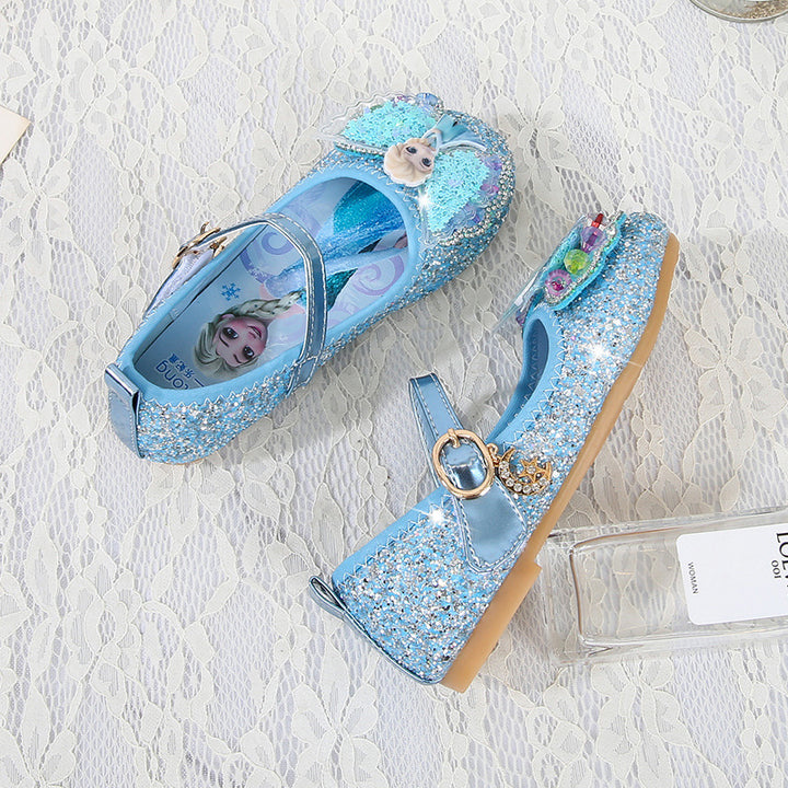 Girls Glittering Princess Ballerinas with Wings Mune Fashion