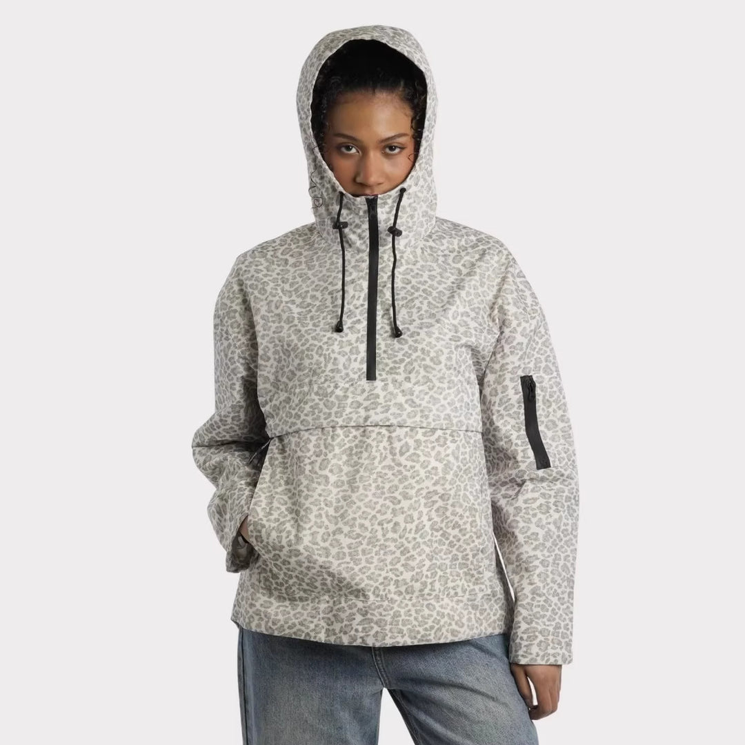 Women Stylish Anorak Jacket with Hood