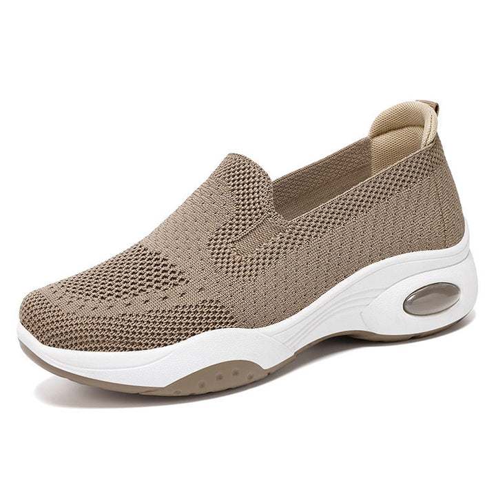 Women's Comfortable and Flexible Sneakers with Breathable Upper Material Mune Fashion