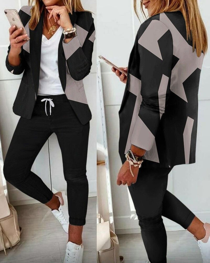 Women's Checked Slim-Fit Jogging Pants with Drawstring and Ankle-Length Cut Mune Fashion