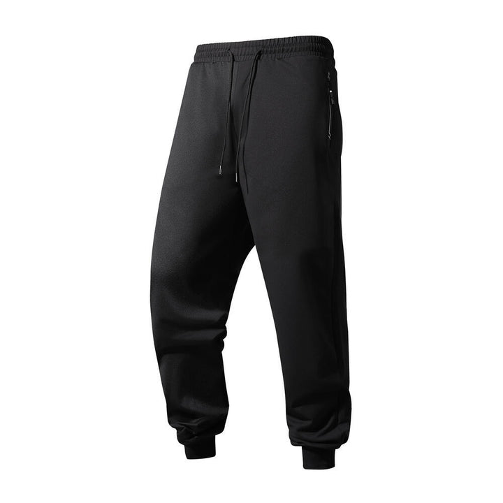 Men's Sporty Jogging Pants with Zipper Mune Fashion