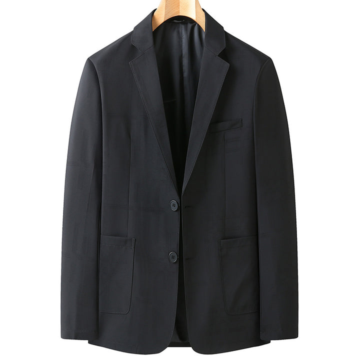 Men's Unstructured Light Leisure Blazer with Patch Pockets Mune Fashion