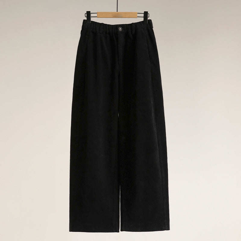 Ladies Stylish, Loose Cord Pants Mune Fashion