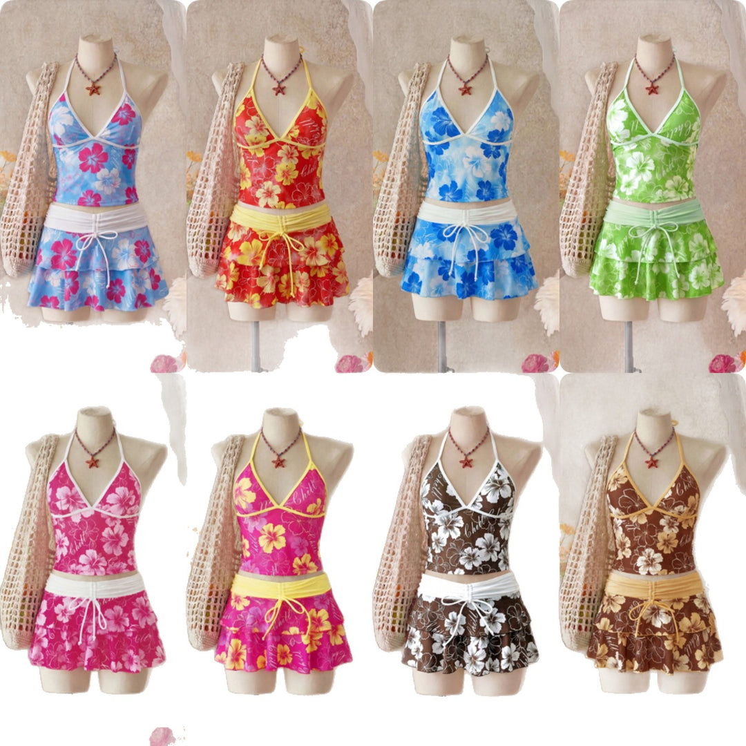 Women's Bikini Set with Skirt Mune Fashion