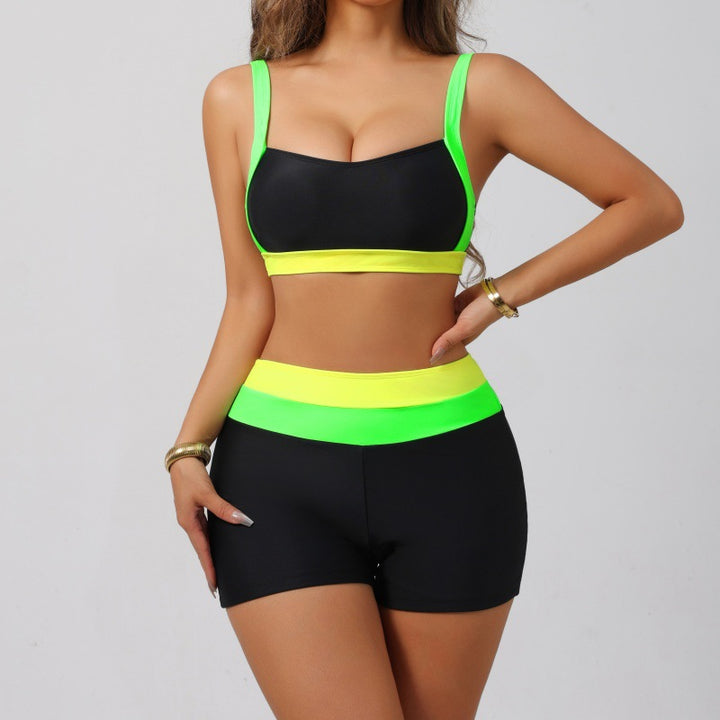 Women's sporty bikini set with high waist Mune Fashion