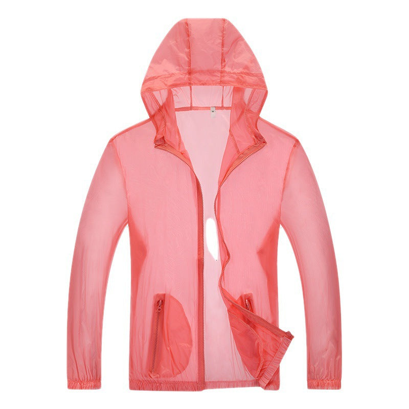 Men's ultralight rain jacket with adjustable hood area and reflective elements Mune Fashion