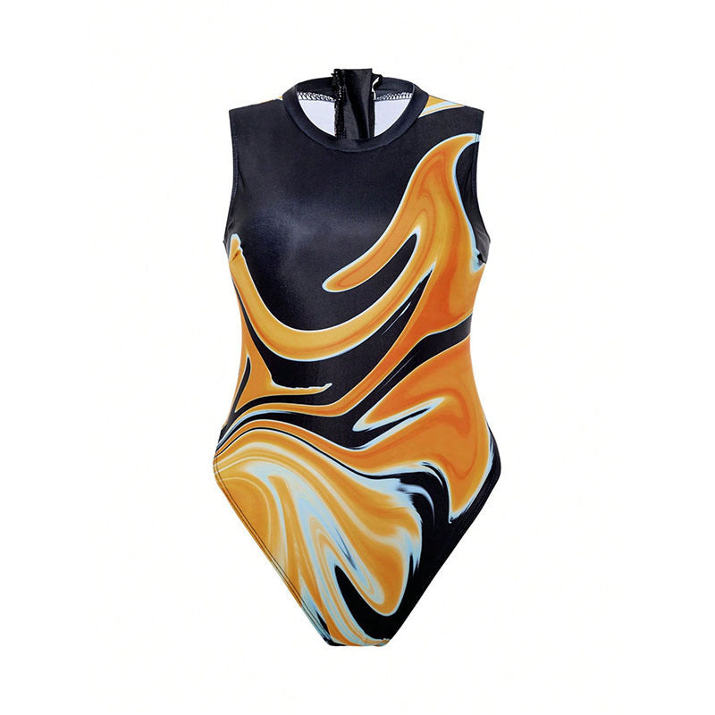 Women’s sporty and elegant one-piece swimsuit Mune Fashion