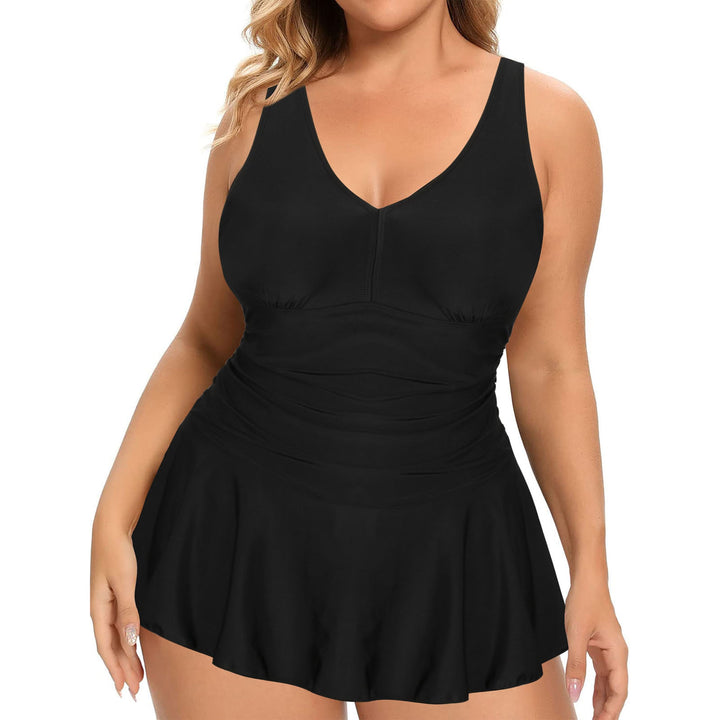 Women's swimsuit with fashionable skirt design Mune Fashion