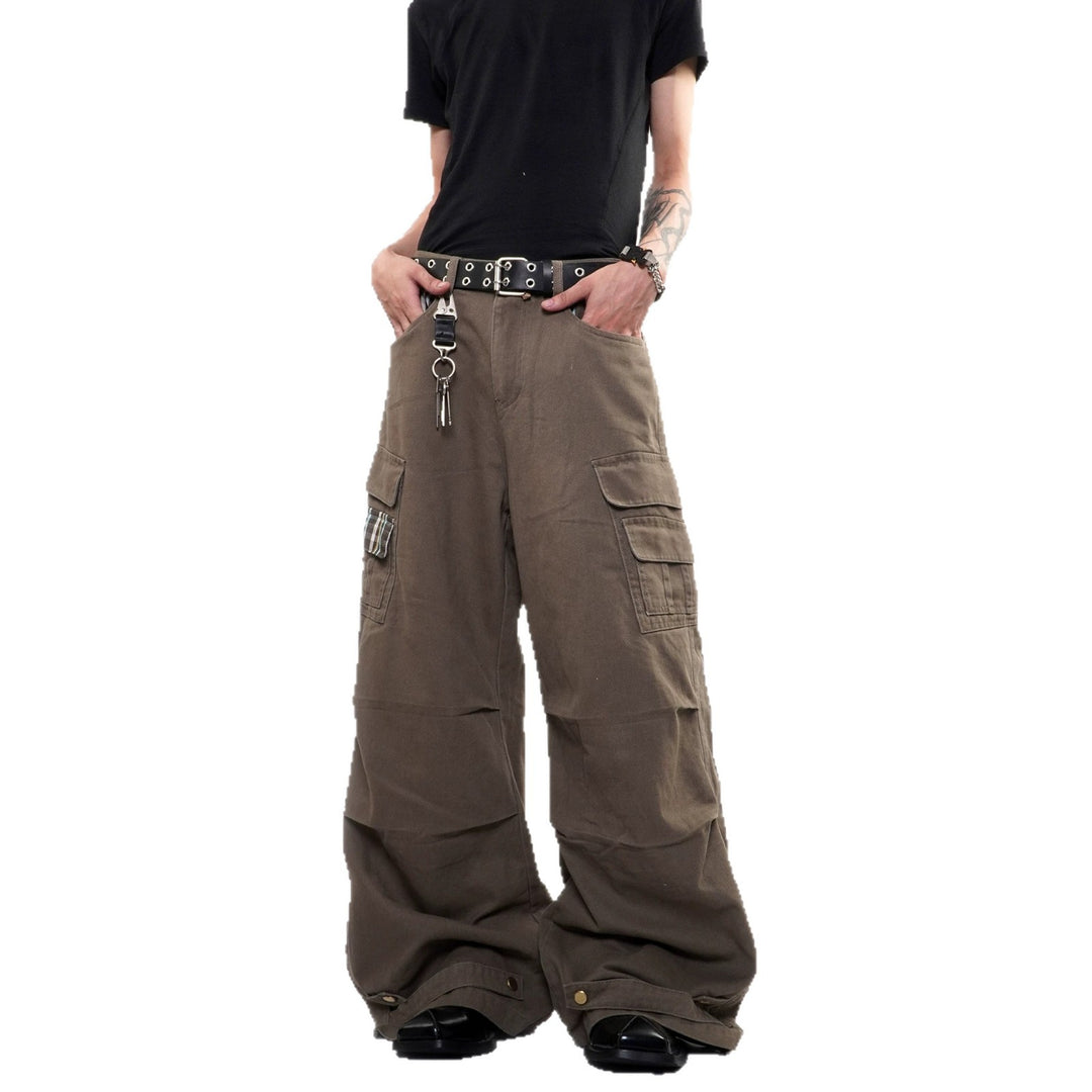 Men's Loose Fit Cargo Pants with Pockets Mune Fashion