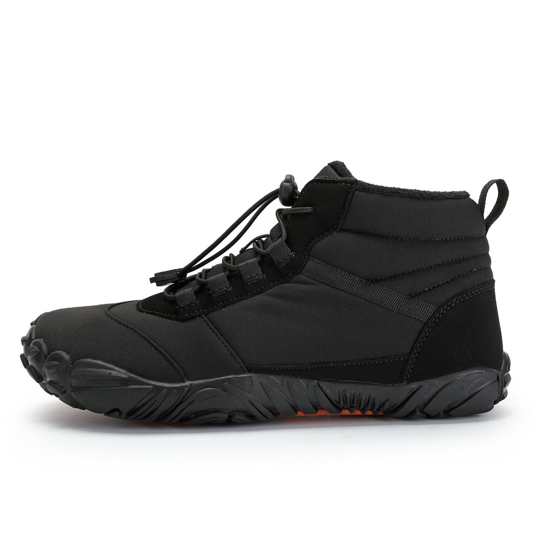 Unisex nan ankle-high Winter Explorer Boot with fleece lining, quick-lacing system, and slip-resistant multi-terrain sole Mune Fashion