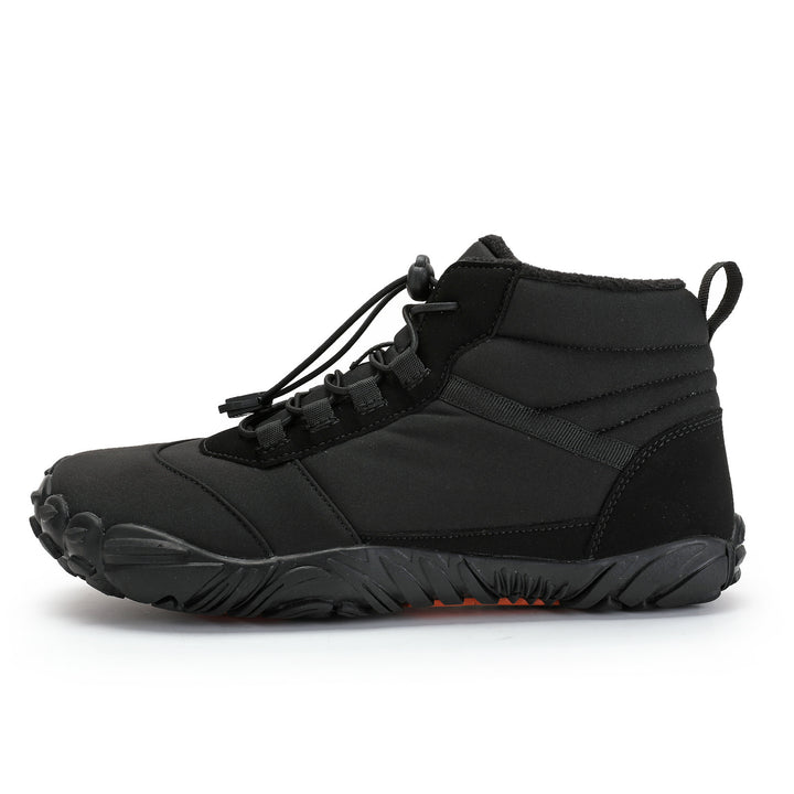Unisex nan ankle-high Winter Explorer Boot with fleece lining, quick-lacing system, and slip-resistant multi-terrain sole Mune Fashion