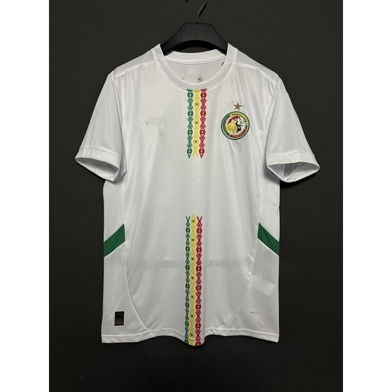 Men's breathable performance soccer jersey with mesh inserts and embroidered Mune Fashion badge