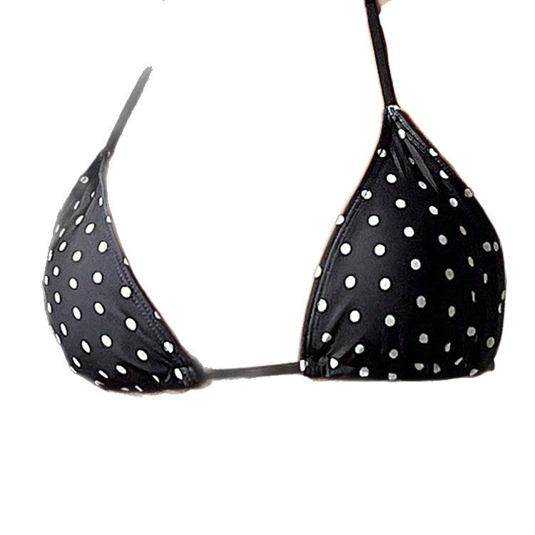 Women's triangle bikini with exciting polka dot design Mune Fashion