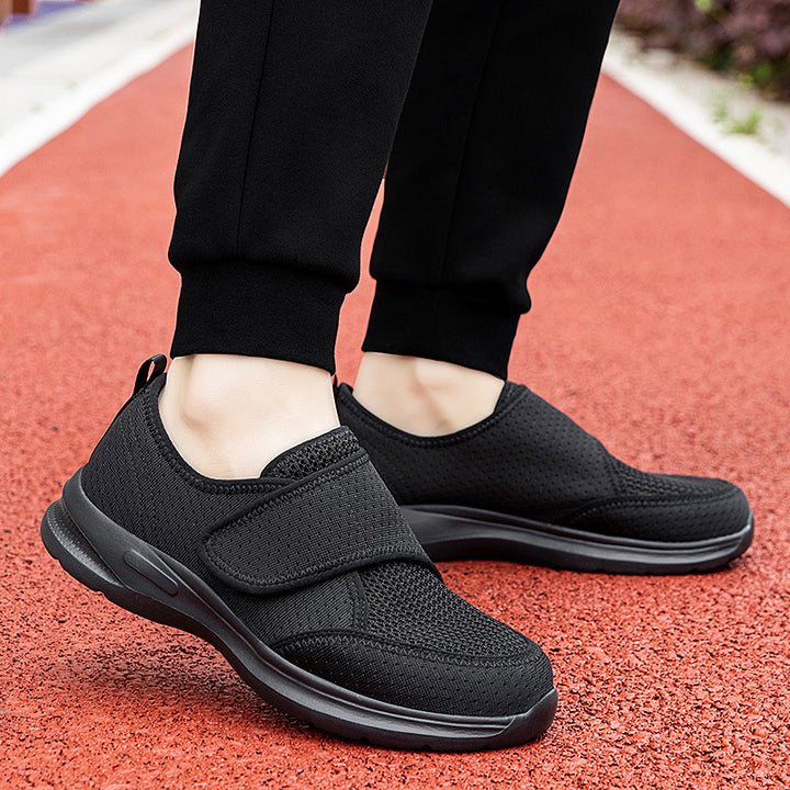 Unisex nan breathable comfort half shoe with Velcro fastener and ergonomic cushioning Mune Fashion