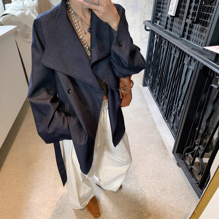 Women Fashionable Oversized Blazer Jacket Mune Fashion