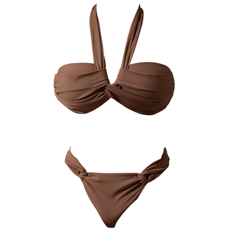 Ladies Bandeau Bikini with innovative wrap design Mune Fashion