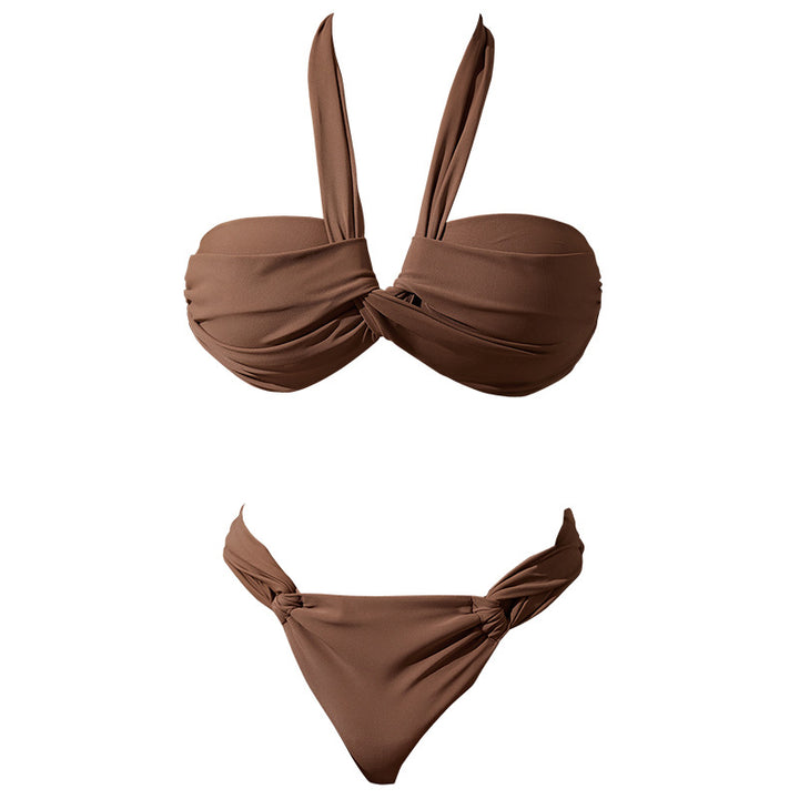 Ladies Bandeau Bikini with innovative wrap design Mune Fashion
