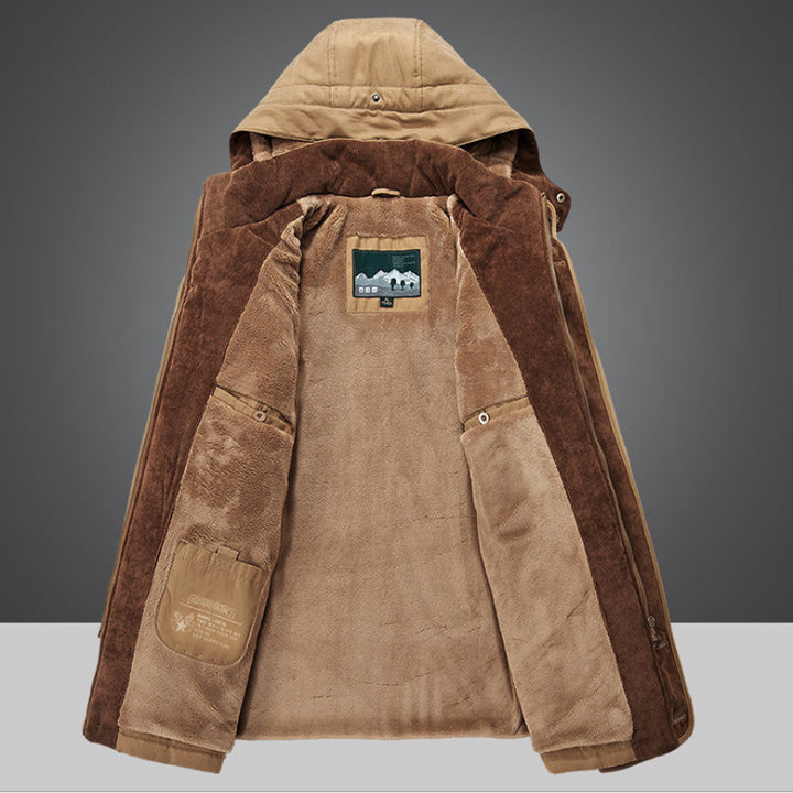 Men's winter jacket with warm lining Mune Fashion