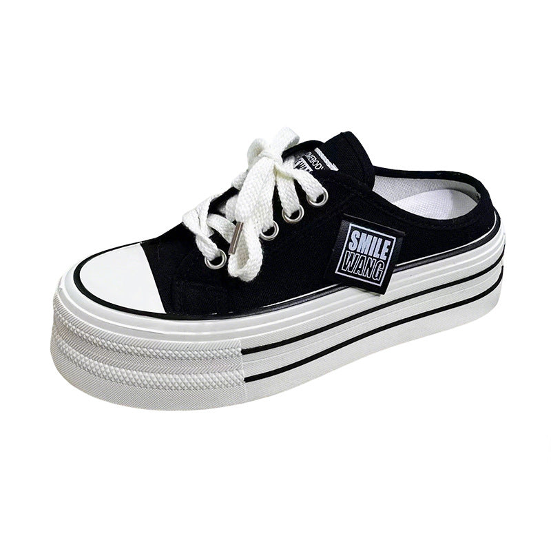Women's casual sneakers with fashionable platform design and breathable upper material Mune Fashion