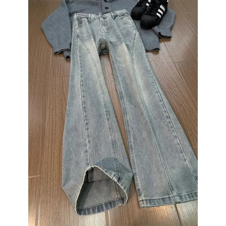 Men's Wide Cut Denim Pants Mune Fashion