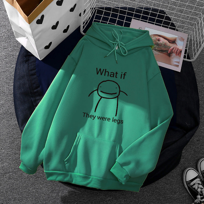 Women’s hoodie with minimalist graphic, loose oversized fit and kangaroo pocket Mune Fashion