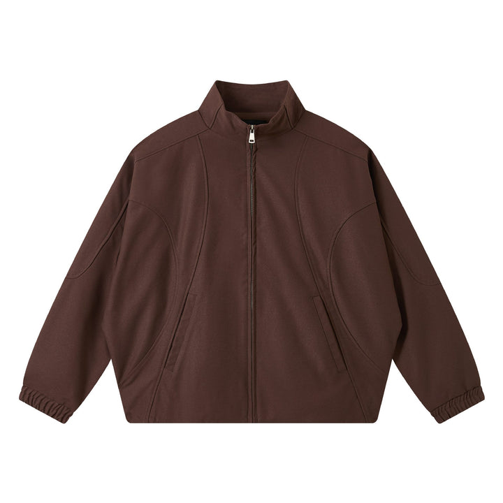 Unisex Short-cut Boxy Bomber with ergonomic seams and elastic cuffs Mune Fashion