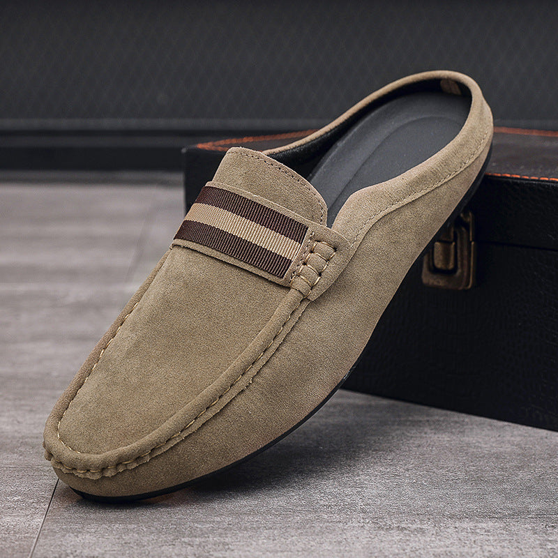 Men's Comfortable Moccasins with Elastic Band