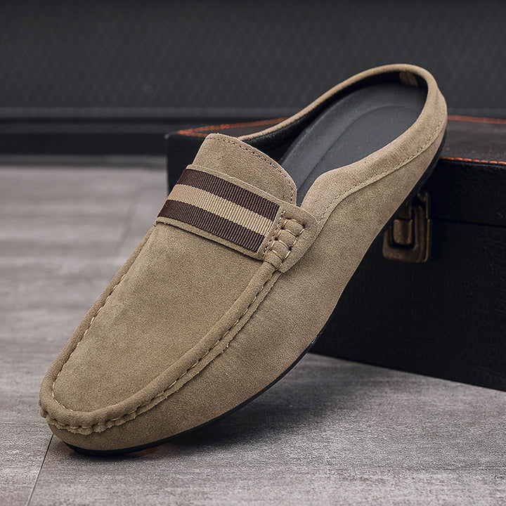 Men's Comfortable Moccasins with Elastic Band