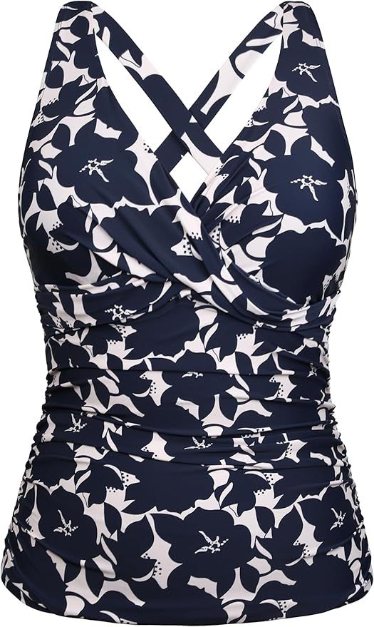 Women's swimsuit with wrap cut and figure-flattering design Mune Fashion