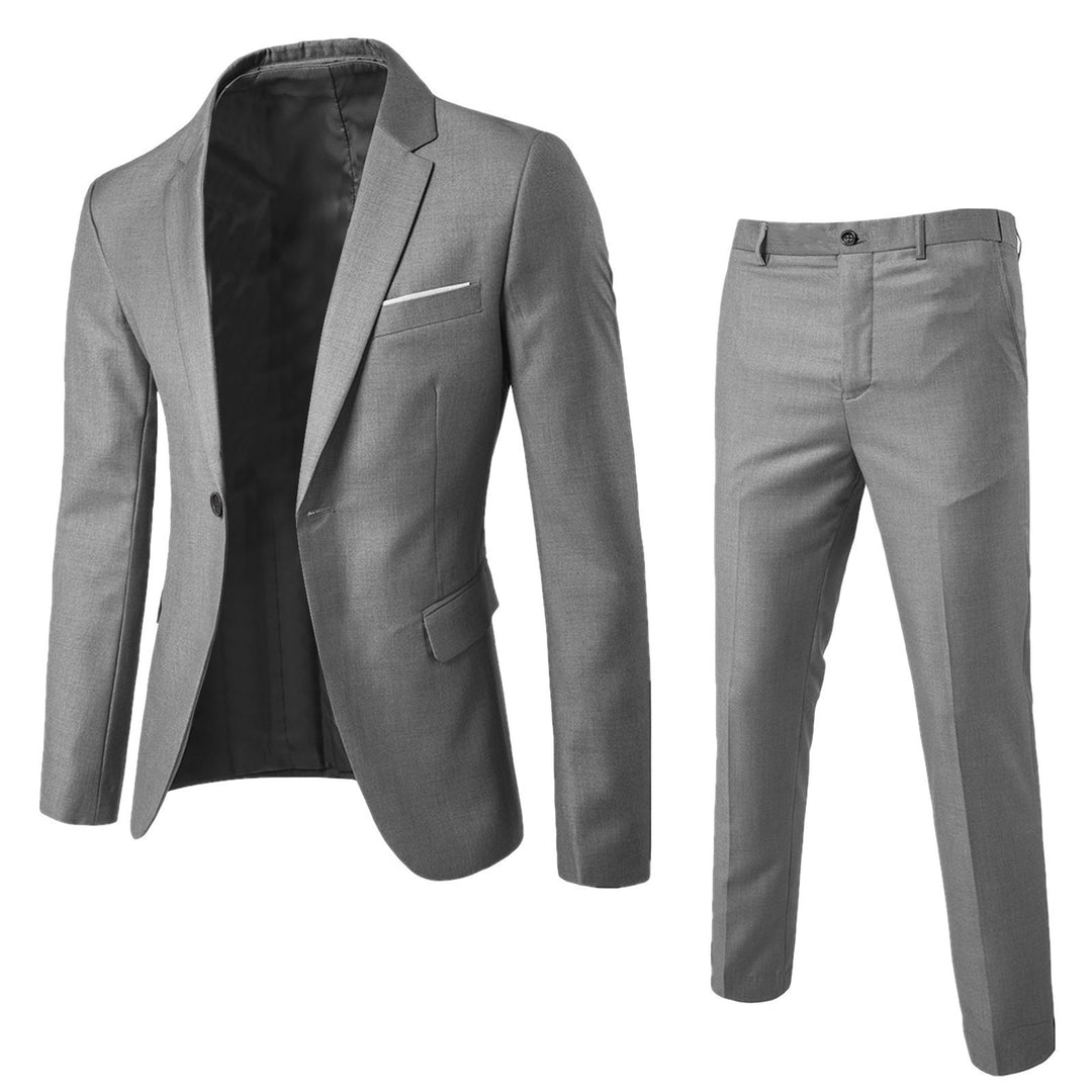 Men's fitted tuxedo jacket with shawl satin lapel and single-button cut Mune Fashion