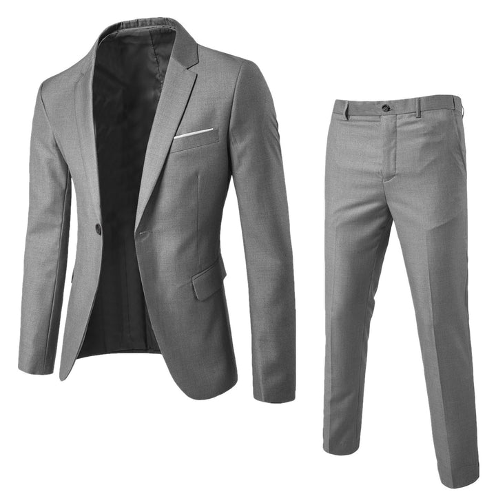 Men's fitted tuxedo jacket with shawl satin lapel and single-button cut Mune Fashion